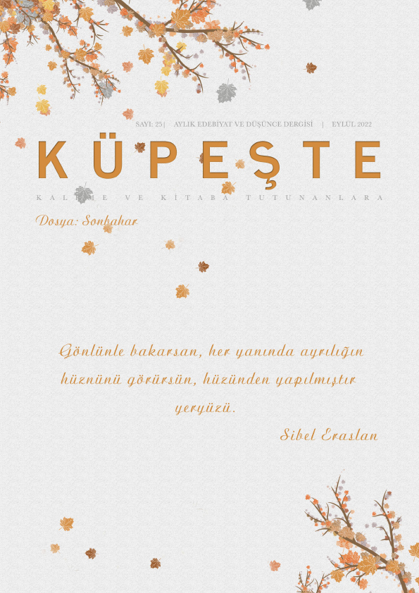 Küpeşte Aylık E-Dergi 25. Sayı